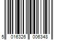 Barcode Image for UPC code 5016326006348