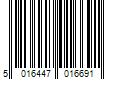 Barcode Image for UPC code 5016447016691