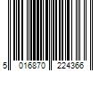 Barcode Image for UPC code 5016870224366