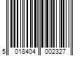 Barcode Image for UPC code 5018404002327