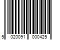 Barcode Image for UPC code 5020091000425