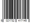 Barcode Image for UPC code 5021732417145