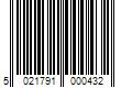 Barcode Image for UPC code 5021791000432