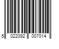 Barcode Image for UPC code 5022092007014