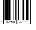 Barcode Image for UPC code 5022104421616