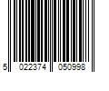 Barcode Image for UPC code 5022374050998