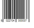 Barcode Image for UPC code 5022704000037