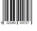 Barcode Image for UPC code 5023363000727