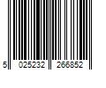 Barcode Image for UPC code 5025232266852