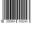 Barcode Image for UPC code 5025364002243