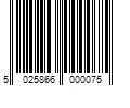 Barcode Image for UPC code 5025866000075