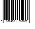 Barcode Image for UPC code 5028420002607