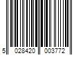 Barcode Image for UPC code 5028420003772