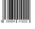 Barcode Image for UPC code 5030834010222