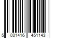 Barcode Image for UPC code 5031416451143