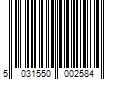 Barcode Image for UPC code 5031550002584