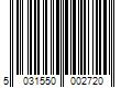 Barcode Image for UPC code 5031550002720