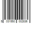 Barcode Image for UPC code 5031550002836