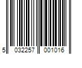 Barcode Image for UPC code 5032257001016