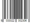 Barcode Image for UPC code 5033022002306