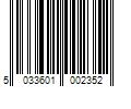 Barcode Image for UPC code 5033601002352