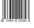 Barcode Image for UPC code 5033601022893