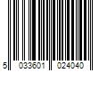 Barcode Image for UPC code 5033601024040