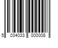 Barcode Image for UPC code 5034033000008