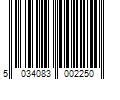 Barcode Image for UPC code 5034083002250