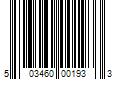 Barcode Image for UPC code 503460001933