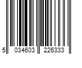 Barcode Image for UPC code 5034603226333