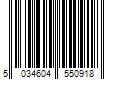 Barcode Image for UPC code 5034604550918