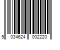 Barcode Image for UPC code 5034624002220