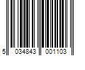 Barcode Image for UPC code 5034843001103