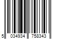 Barcode Image for UPC code 5034934758343