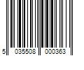 Barcode Image for UPC code 5035508000363