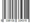 Barcode Image for UPC code 5036108334315