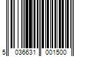 Barcode Image for UPC code 5036631001500