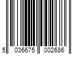 Barcode Image for UPC code 5036675002686