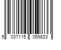 Barcode Image for UPC code 5037115059833