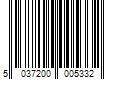 Barcode Image for UPC code 5037200005332