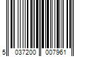 Barcode Image for UPC code 5037200007961