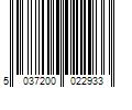 Barcode Image for UPC code 5037200022933