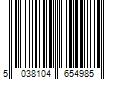 Barcode Image for UPC code 5038104654985