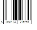 Barcode Image for UPC code 5038104711213