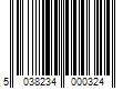 Barcode Image for UPC code 5038234000324