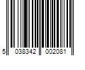 Barcode Image for UPC code 5038342002081