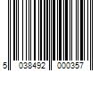 Barcode Image for UPC code 5038492000357