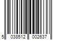 Barcode Image for UPC code 5038512002637