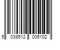 Barcode Image for UPC code 5038512005102